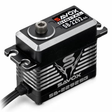 Savx SB-2292SG Servo 50Kg 0.055s 8.4V Alu BL Stldrev i gruppen Fabrikat / S / Savx / Servon hos Rynosx4 Hobbyshop AB (SAV-SB2292SG)