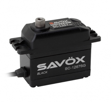 Savx SC-1267SG Servo 21Kg 0.095s HV Coreless Svart i gruppen Fabrikat / S / Savx / Servon hos Rynosx4 Hobbyshop AB (SAV-SC1267SGBE)