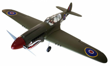 Seagull P-40N Warhawk Shark 38-61cc Gas 203cm ARF i gruppen RADIOSTYRDA FLYG / Radiostyrda Flygplan  / Flygplan (frbrnningsmotor) hos Rynosx4 Hobbyshop AB (SEA250S)