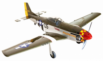 Seagull P-51D Mustang 10cc GAS 1.43m ARF i gruppen RADIOSTYRDA FLYG / Radiostyrda Flygplan  / Flygplan (frbrnningsmotor) hos Rynosx4 Hobbyshop AB (SEA276)