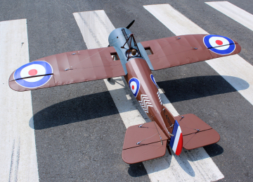 Seagull Bristol M1C Monoplane 1/4 20cc Bensin ARF i gruppen RADIOSTYRDA FLYG / Radiostyrda Flygplan  / Flygplan (frbrnningsmotor) hos Rynosx4 Hobbyshop AB (SEA337)