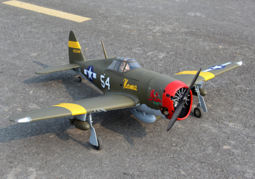 Seagull P-47D Little Bunny MKII 8-10cc Gas ARF i gruppen RADIOSTYRDA FLYG / Radiostyrda Flygplan  / Flygplan (frbrnningsmotor) hos Rynosx4 Hobbyshop AB (SEA338)