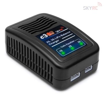 SkyRC e3-V2 2-3S LiPo Laddare 240VAC i gruppen Elektronik / Batterier & laddare / Laddare / 230V Laddare hos Rynosx4 Hobbyshop AB (SK100081)