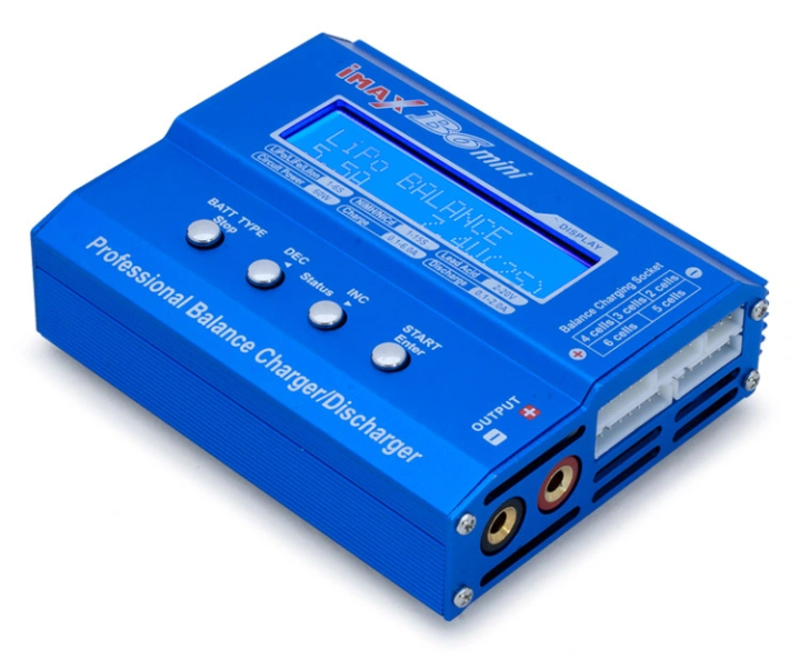 SkyRC B6 Miniladdare 60W 6A 1-6S 12VDC i gruppen Elektronik / Batterier & laddare / Batterier / Airsoft hos Rynosx4 Hobbyshop AB (SK100084)