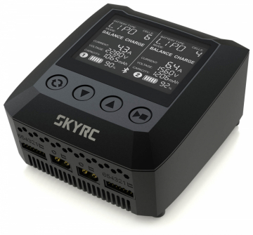 SkyRC B6 Nano Duo Laddare, 1-6S 240v 2x100W i gruppen Fabrikat / S / SkyRC / Laddare & Ntaggregat hos Rynosx4 Hobbyshop AB (SK100146-02)