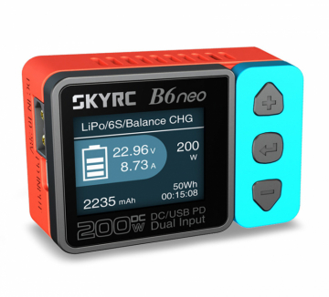 SkyRC B6neo DC Laddare Input 10-28volt, 12A i gruppen Elektronik / Batterier & laddare / Laddare / 12V Laddare hos Rynosx4 Hobbyshop AB (SK100198)