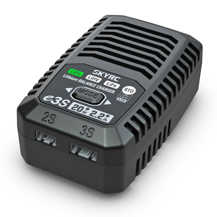SkyRC e3S 2-3S LiPo Laddare 240VAC i gruppen Elektronik / Batterier & laddare / Laddare / 230V Laddare hos Rynosx4 Hobbyshop AB (SK100219-01)