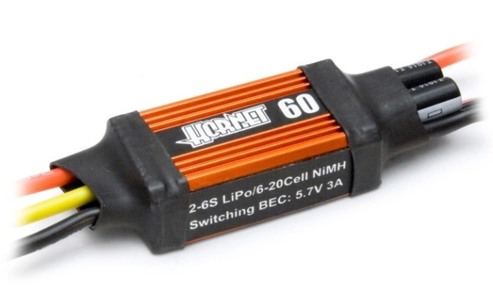 Hornet 60A ESC Flyg & Heli Brushless* i gruppen RADIOSTYRDA FLYG / Tillbehör / Fartreglage / Reglage (Fartreglage Flyg) hos Rynosx4 Hobbyshop AB (SK300023)