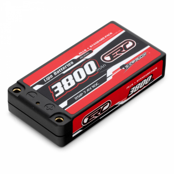 Sunpadow Li-Po Batteri 2S 7.4V 3800mAh 110C Hard 4mm Shorty Slim i gruppen Elektronik / Batterier & laddare / Batterier / Li-Po hos Rynosx4 Hobbyshop AB (SW256406)