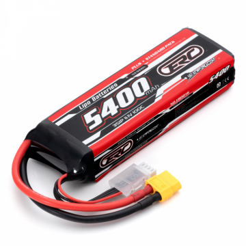 Sunpadow Li-Po Batteri 3S 11.1V 5400mAh 100C XT60-Kontakt i gruppen Elektronik / Batterier & laddare / Batterier / Li-Po hos Rynosx4 Hobbyshop AB (SW256415)