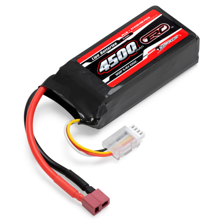 Sunpadow Li-Po Batteri 3S 11.4V 4500mAh 100C HV T-Kontakt i gruppen Elektronik / Batterier & laddare / Batterier / Li-Po hos Rynosx4 Hobbyshop AB (SW281536)