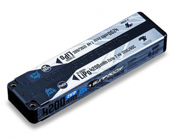 Sunpadow Li-Po Batteri 2S 7,4V 4200mAh 120C Slim Stick Platin i gruppen Elektronik / Batterier & laddare / Batterier / Li-Po hos Rynosx4 Hobbyshop AB (SWJA0006)