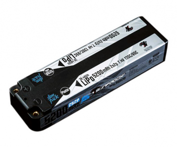 Sunpadow Li-Po Batteri 2S 7,4V 5200mAh 130C Slim MID Platin i gruppen Elektronik / Batterier & laddare / Batterier / Li-Po hos Rynosx4 Hobbyshop AB (SWJD0002)