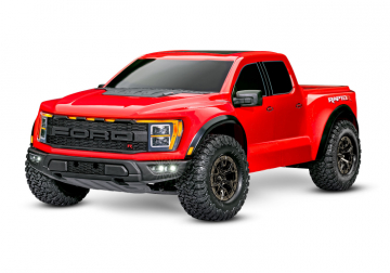 Ford Raptor R 4WD VXL 3S LED w/o Battery i gruppen RADIOSTYRD BIL / RC-BILAR / Radiostyrda bilar (el) hos Rynosx4 Hobbyshop AB (TRX101076-4-RED)