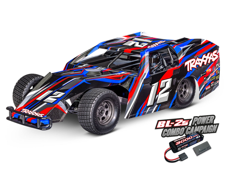 Traxxas Slash Mudboss BL-2s 1/10 Röd i gruppen RADIOSTYRD BIL / RC-BILAR / Radiostyrda bilar (el) hos Rynosx4 Hobbyshop AB (TRX104354-74-RED)
