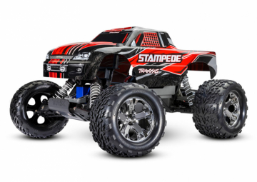 Stampede 2WD 1/10 TQ USB i gruppen RADIOSTYRD BIL / RC-BILAR / Radiostyrda bilar (el) hos Rynosx4 Hobbyshop AB (TRX36054-8-RED)