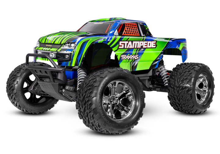 Traxxas Stampede 2WD EHD 1/10 Grön i gruppen RADIOSTYRD BIL / RC-BILAR / Radiostyrda bilar (el) hos Rynosx4 Hobbyshop AB (TRX36254-8-GRN)