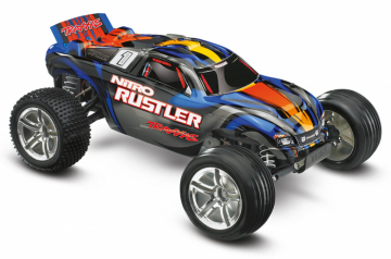 Nitro Rustler 2WD TSM i gruppen RADIOSTYRD BIL / RC-BILAR / Radiostyrda bilar (brnsle) hos Rynosx4 Hobbyshop AB (TRX44096-3-BLU)