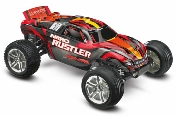 Nitro Rustler 2WD TSM i gruppen RADIOSTYRD BIL / RC-BILAR / Radiostyrda bilar (brnsle) hos Rynosx4 Hobbyshop AB (TRX44096-3-RED)