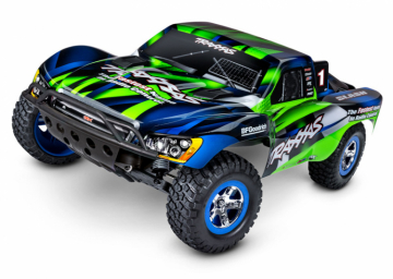 Slash 2WD 1/10 RTR TQ Clipless USB i gruppen RADIOSTYRD BIL / RC-BILAR / Radiostyrda bilar (el) hos Rynosx4 Hobbyshop AB (TRX58034-8-GRN)