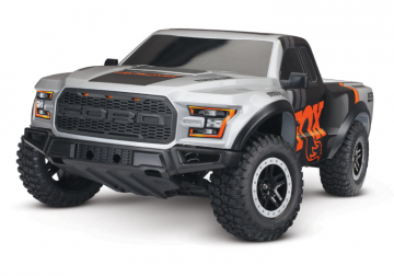 Ford F-150 Raptor FOX 2WD TQ Clipless USB i gruppen RADIOSTYRD BIL / RC-BILAR / Radiostyrda bilar (el) hos Rynosx4 Hobbyshop AB (TRX58094-8-FOX)