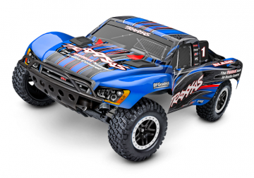 Slash 2WD BL-2s 1/10 TSM RTR w/o Battery i gruppen RADIOSTYRD BIL / RC-BILAR / Radiostyrda bilar (el) hos Rynosx4 Hobbyshop AB (TRX58134-4-BLUE)