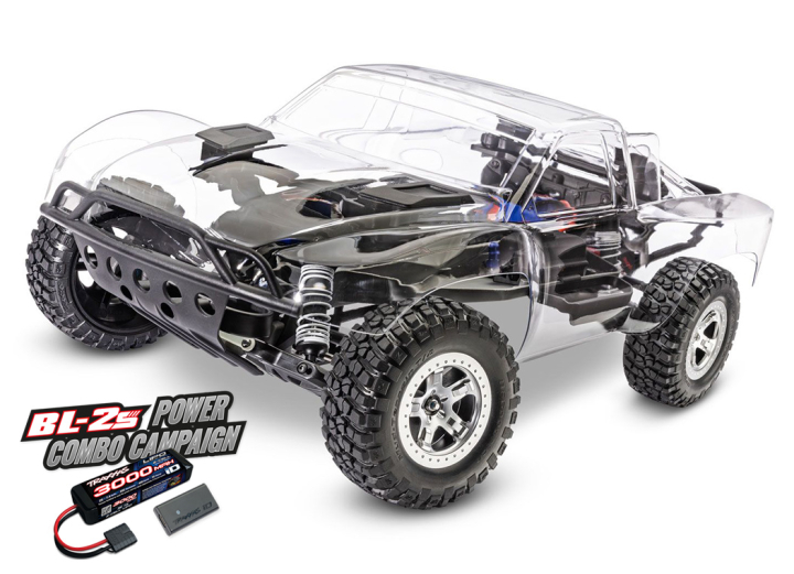 Traxxas Slash 2WD Byggsats BL-2S EHD Clipless 1/10 i gruppen RADIOSTYRD BIL / RC-BILAR / Radiostyrda bilar (el) hos Rynosx4 Hobbyshop AB (TRX58314-4)