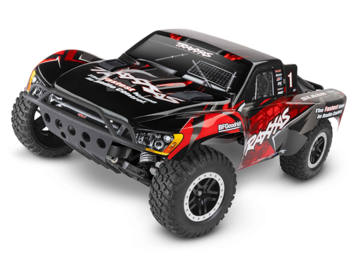 Traxxas Slash VXL 2WD Clipless 1 /10 RTR TQi TSM EHD Röd i gruppen RADIOSTYRD BIL / RC-BILAR / Radiostyrda bilar hos Rynosx4 Hobbyshop AB (TRX58376-74-RED)