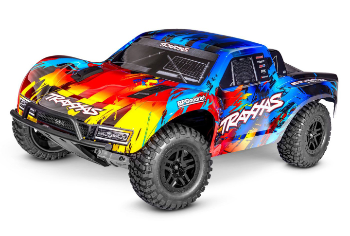 Traxxas Slash 2WD 1/10 HD VX3 BL 3S RTR Rock´n´Roll i gruppen RADIOSTYRD BIL / RC-BILAR / Radiostyrda bilar hos Rynosx4 Hobbyshop AB (TRX58434-4-RNRX)