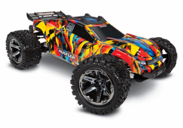 Rustler 4x4 VXL 1/10 TSM RTR w/o Battery i gruppen RADIOSTYRD BIL / RC-BILAR / Radiostyrda bilar (el) hos Rynosx4 Hobbyshop AB (TRX67076-4-SLRF)