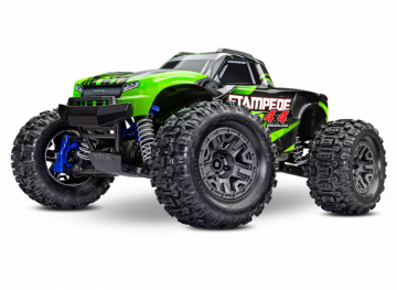 Stampede 4x4 BL-2s 1/10 TSM RTR w/o Battery i gruppen RADIOSTYRD BIL / RC-BILAR / Radiostyrda bilar (el) hos Rynosx4 Hobbyshop AB (TRX67154-4-GRN)