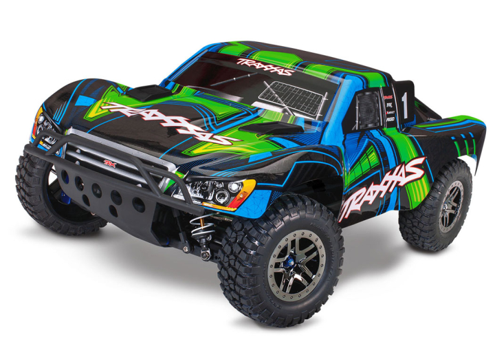 Traxxas Slash 4WD Ultimate Clipless 1/10 Grön i gruppen RADIOSTYRD BIL / RC-BILAR / Radiostyrda bilar (el) hos Rynosx4 Hobbyshop AB (TRX68277-4-GRN)