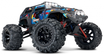 Traxxas Summit 1/16 4WD 2.4G RTR + Laddpaket i gruppen RADIOSTYRD BIL / RC-BILAR / Radiostyrda bilar (el) hos Rynosx4 Hobbyshop AB (TRX72054-1)