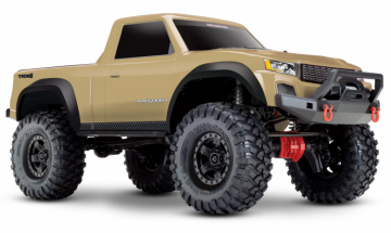 Traxxas TRX-4 Sport Crawler Truck 1/10 RTR Tan i gruppen RADIOSTYRD BIL / RC-BILAR / Radiostyrda bilar (el) hos Rynosx4 Hobbyshop AB (TRX82024-4-TAN)