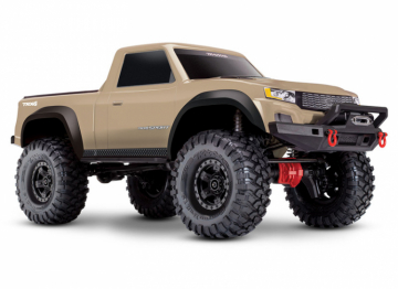 Traxxas TRX-4 Sport Scale Crawler Truck Clipless 4WD 1/10 Tan i gruppen RADIOSTYRD BIL / RC-BILAR / Radiostyrda bilar (el) hos Rynosx4 Hobbyshop AB (TRX82224-4-TAN)