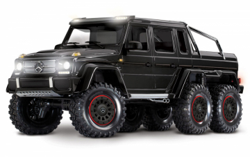 TRX-6 Mercedes G63 AMG 6X6 TQi 2.4G RTR i gruppen Fabrikat / T / Traxxas / Modeller hos Rynosx4 Hobbyshop AB (TRX88096-4-BLK)