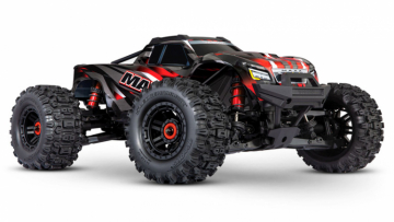 Maxx Widemaxx 4WD 1/10 RTR TQi Brushless TSM i gruppen RADIOSTYRD BIL / RC-BILAR / Radiostyrda bilar (el) hos Rynosx4 Hobbyshop AB (TRX89086-4-RED)