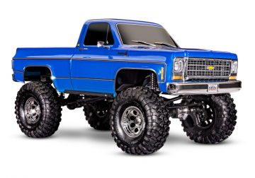 TRX-4 Chevrolet K10 High Trail w/o Battery i gruppen RADIOSTYRD BIL / RC-BILAR / Radiostyrda bilar (el) hos Rynosx4 Hobbyshop AB (TRX92056-4-BLUE)