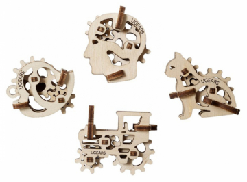 Ugears U-Fidget Tribiks i gruppen Aktuellt / Ssong / Perfekt i pskgget! hos Rynosx4 Hobbyshop AB (UG70029)