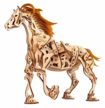 Ugears Horse-Mechanoid i gruppen Bygg & Verktyg / Byggsatser tr / Mekaniska 3D-Pussel hos Rynosx4 Hobbyshop AB (UG70054)
