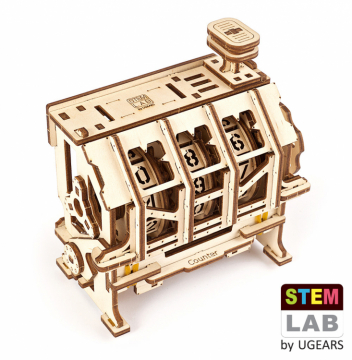 Ugears Counter STEM LAB i gruppen Bygg & Verktyg / Byggsatser tr / Mekaniska 3D-Pussel hos Rynosx4 Hobbyshop AB (UG70130)