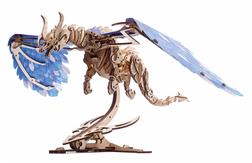 Ugears Windstorm Dragon i gruppen Bygg & Verktyg / Byggsatser tr / Mekaniska 3D-Pussel hos Rynosx4 Hobbyshop AB (UG70151)