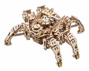 Ugears Hexapod Explorer i gruppen Bygg & Verktyg / Byggsatser tr / Mekaniska 3D-Pussel hos Rynosx4 Hobbyshop AB (UG70158)