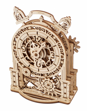 Ugears Vintage Alarm Clock i gruppen Bygg & Verktyg / Byggsatser tr / Mekaniska 3D-Pussel hos Rynosx4 Hobbyshop AB (UG70163)