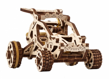 Ugears Desert Buggy i gruppen Bygg & Verktyg / Byggsatser tr / Mekaniska 3D-Pussel hos Rynosx4 Hobbyshop AB (UG70164)