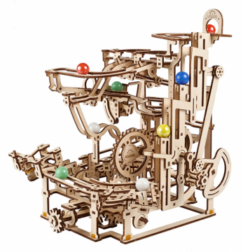 Ugears Marble Run Tiered Hoist i gruppen Bygg & Verktyg / Byggsatser tr / Mekaniska 3D-Pussel hos Rynosx4 Hobbyshop AB (UG70170)