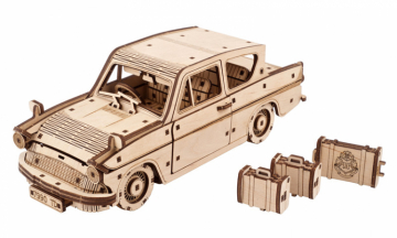 Ugears Flying Ford Anglia Harry Potter i gruppen Bygg & Verktyg / Byggsatser tr / Mekaniska 3D-Pussel hos Rynosx4 Hobbyshop AB (UG70173)