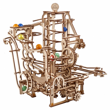 Ugears Marble Run Spiral Hoist (Marble - 4) i gruppen Bygg & Verktyg / Byggsatser trä / Mekaniska Byggsatser hos Rynosx4 Hobbyshop AB (UG70177)