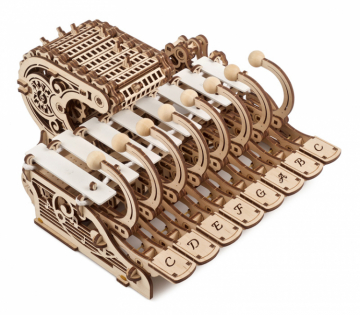 Ugears Mechanical Celesta Musikinstrument i gruppen Bygg & Verktyg / Byggsatser trä / Mekaniska Byggsatser hos Rynosx4 Hobbyshop AB (UG70178)