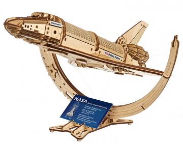 Ugears NASA Space Shuttle Discovery i gruppen Bygg & Verktyg / Byggsatser tr / Mekaniska 3D-Pussel hos Rynosx4 Hobbyshop AB (UG70227)